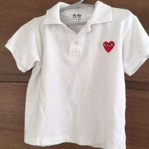 White Polo shirt